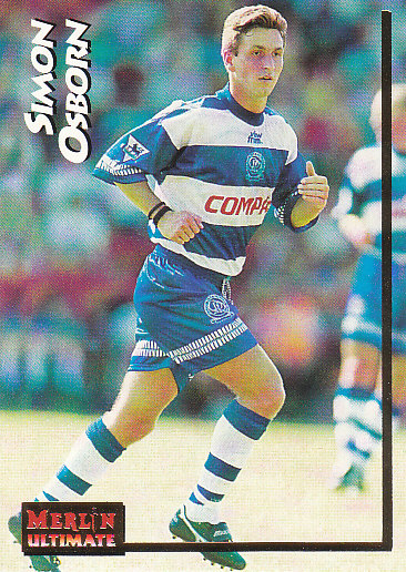 Simon Osborn Queens Park Rangers 1995/96 Merlin Ultimate #177